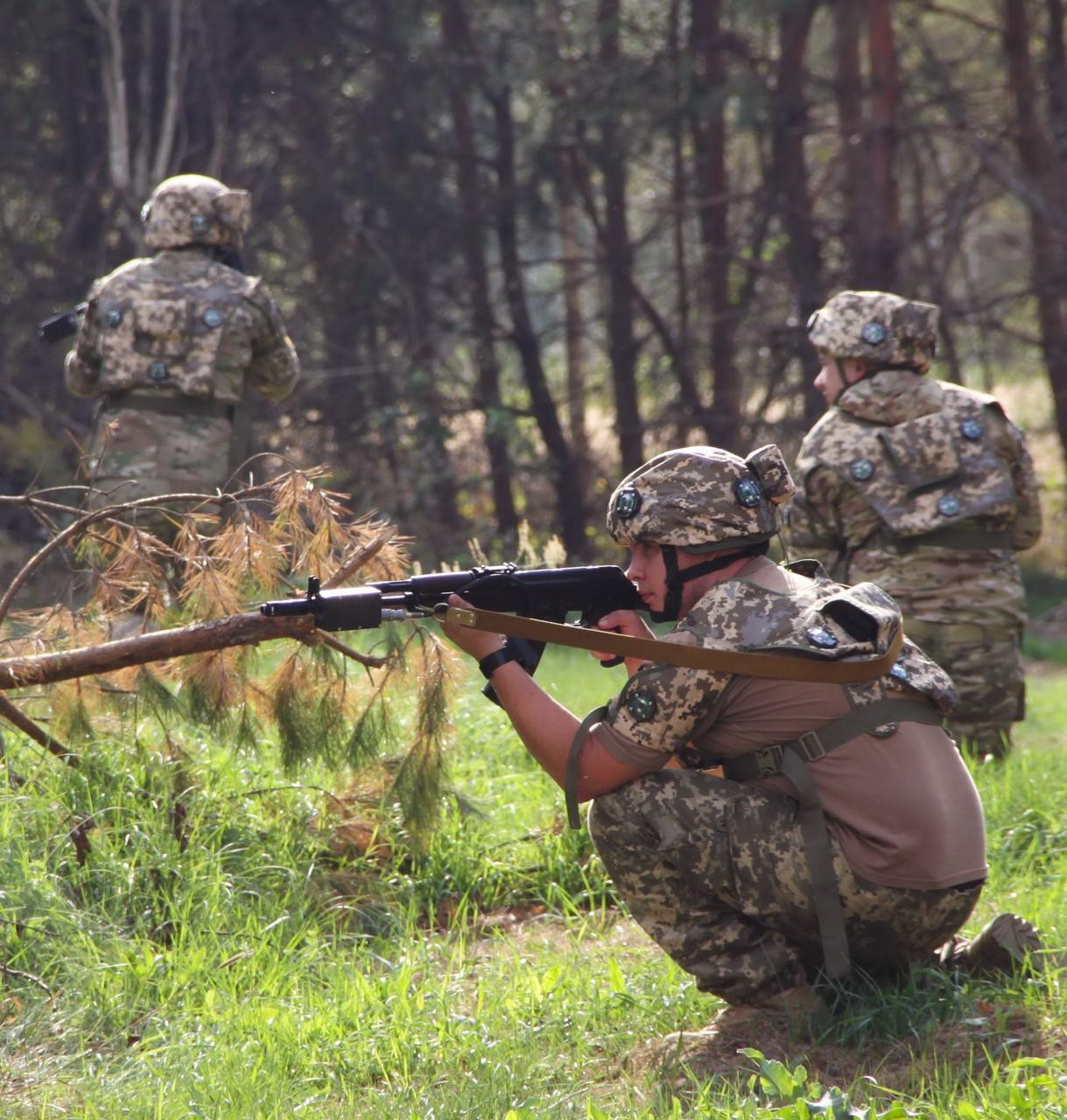 Лазертаг компанії U-force під час навчань військових